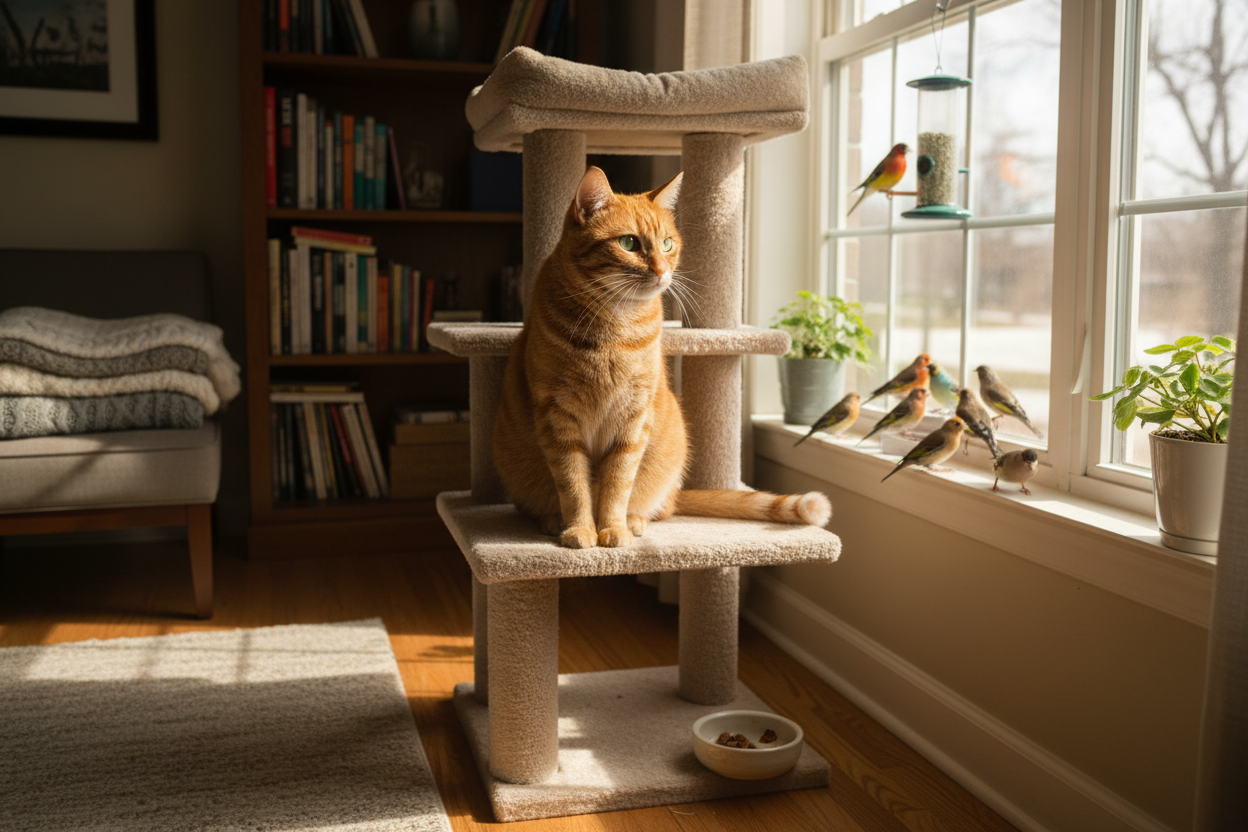 How to Enrich Your Cat's Indoor Environment: 6 Simple Ideas