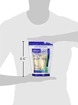 Virbac C.E.T. Enzymatic Oral Hygiene Chews, Small Dog, 30 Count,Beef,0.65 pounds
