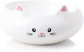 Cat Bowls, Cat Food Bowl, Ceramic Cute Kitten Bowls for Food and Water 7.1oz, Small Dog Feeding Dish for Whisker Fatigue Friendly, Personal Design Home Decor Bowl, Multi-Use
