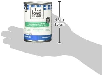 I AND LOVE AND YOU Wet Dog Food - Lambarama Stew - Lamb Recipe, Grain Free, Filler Free 13 Ounce (Pack of 1)