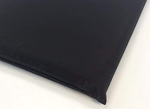 Luxurious Comfort Pet Dog Bed External Cover for Small and Large Dogs - Cover ONLY (36"x29" (34"x27"x3"), Canvas - Black)