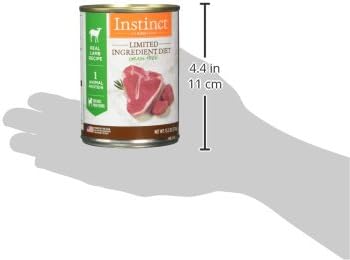 Instinct Limited Ingredient Diet, Wet Canned Dog Food, Grain Free - Real Lamb, 13.2 Ounce (Pack of 6)