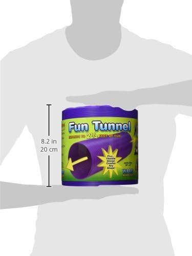 Ware Manufacturing 2 Pack of Fun Tunnels, Large, Assorted Colors, for Ferrets, Guinea Pigs, Rabbits, and Other Small Pets