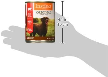 Instinct Original Wet Dog Food,Grain Free Recipe - Real Beef,13.2 Ounce,(Pack of 12)