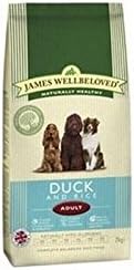 James Wellbeloved Adult Complete Dog Food with Duck & Rice (2kg) (Pack of 4)