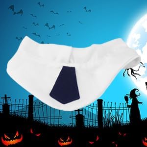 Pet Cosplay Outfit, Funny Dog Cat Party Costume Puppy Uniform Pet Cosplay Clothes for Halloween Christmas Theme Party(M)