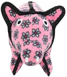 TUFFY - World's Tuffest Soft Dog Toy -Barnyard- Multiple Layers. Made Durable, Strong & Tough. Interactive Play (Tug, Toss & Fetch). Machine Washable & Floats. (Pig, Medium 2 Pack)