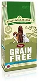 James Wellbeloved Dog Food Grain Free Fish and Veg Adult (1.5kg) (Pack of 4)
