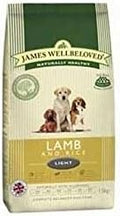 James Wellbeloved Lamb and Rice Light Adult Dog Food (1.5kg) (Pack of 4)