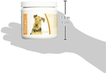 Healthy Breeds Airedale Terrier Omega HP Fatty Acid Skin and Coat Support Soft Chews 60 Count
