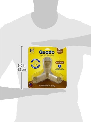 Quado Interactive Chew, Ginormous Peanut Flavor (1 Pack), Large