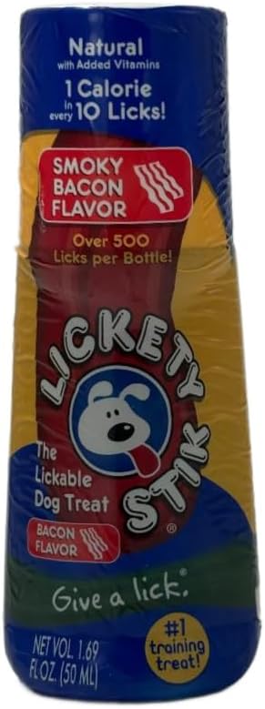 Natural Liquid Pet Safe Dog Training Treat, Smoky Bacon Flavor, 1.69 fl oz