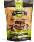 Good Lovin' No Rawhide Small Peanut Butter Flavored Dog Bones 14 oz. Count of 10