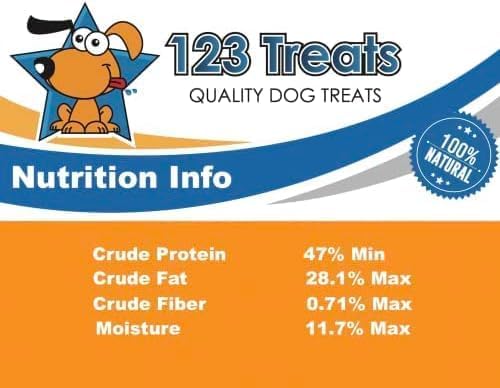 123 Treats Chicken Feet Dog Treats – 100% Natural Baked Chicken Feet for Dogs, Single Ingredient Chew Snacks, Support Joint & Dental Health | Excellent Source of Chondroitin (16 Ounces)