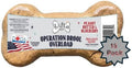 Lazy Dog Cookie Co. Buy a Bone Help Give a Dog a Home, Grain-Free Natural Chews for All Breeds, Long-Lasting Healthy Treats for Dogs of All Ages - Peanut Butter and Blueberry - Pack of 15 (PBB)