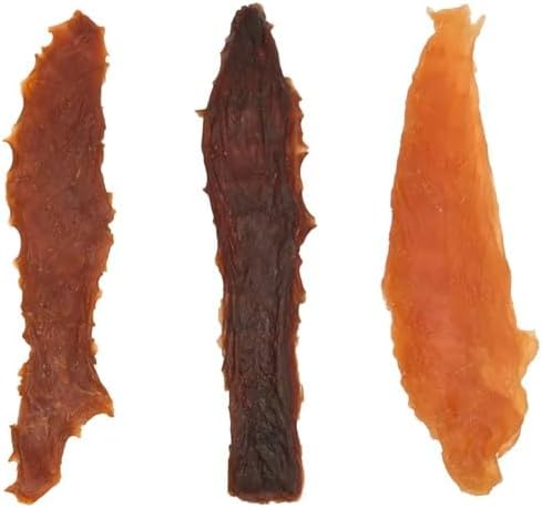 Golden|Rewards Premium High-Protein Dog Treats – Chicken, Duck & Beef Jerky Variety – Single Ingredient, Grain-Free – 12 oz Bag