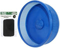 Silent Runner Pro | Sugar Glider Exercise Wheel (Blue with Attachment)
