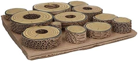 AB Tools Small Animals Guniea Pigs Boredom Breaker Maze A Log Treat Challenge 2pk