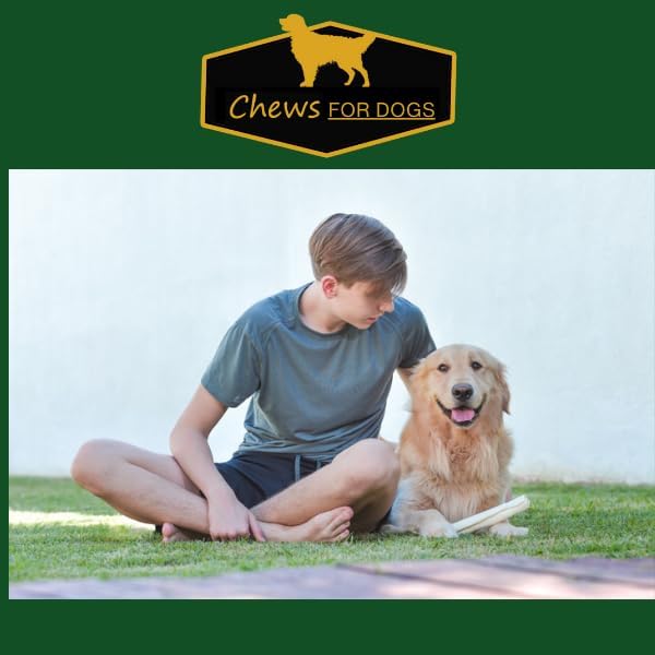 Chews for Dogs Retriever roll 7-8 Inches. Extra Thick (80 Pack)