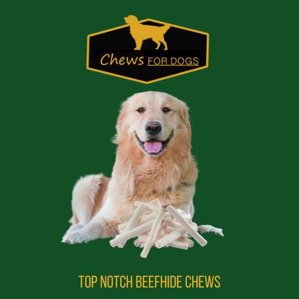Premium Chews for Dogs Retriever Roll 7-8 Inches Extra Thick (20 Pack)