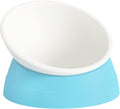 Ravitat Elevated Cat Food Bowl - Adjustable, Anti-Slip & Anti-Noise, Protects Pet's Spine, 17 Oz