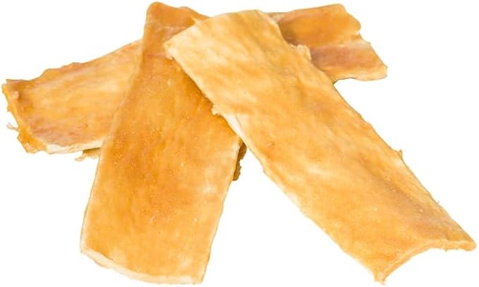 Fieldcrest Farms Nothin to Hide Flip Chips Chews for Dogs - All Natural Rawhide Alternative Treats for Dogs, Chicken, Beef or Peanut Butter Flavor Snack for All Breed Dogs (Chicken, 8.5 Oz)