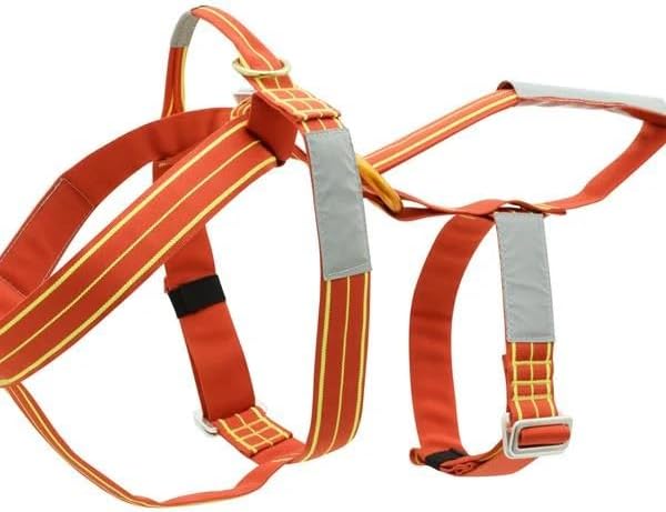 ALP Design Lait Dog Harness, Lightweight Floating Harness for Water Rescue, Training & Mobility Support, High-Strength Nylon, Polyester with Aluminum Buckles & Lifting Handle, Made in Italy