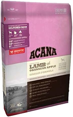 Acana Singles Limited Ingredient Diet Lamb and Apple Formula Dry Dog Food 25 lb