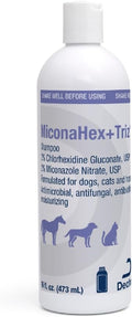 MiconaHex+Triz Shampoo for Dogs, Cats and Horses, 16 oz, Unscented