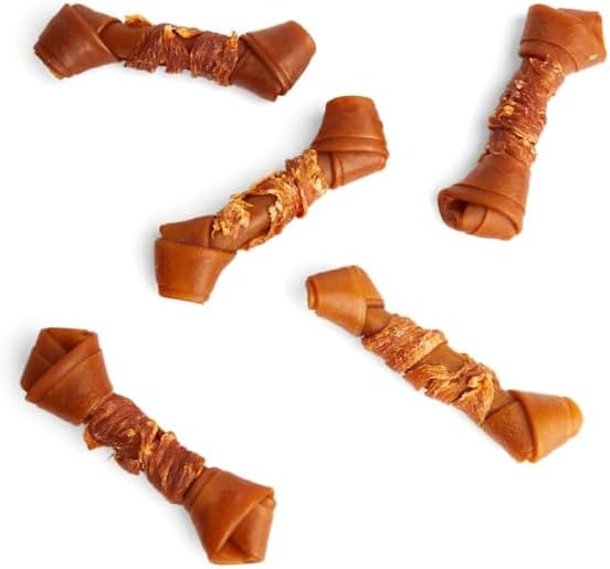 Good Lovin' No Rawhide Medium Peanut Butter Flavored Dog Bones 15.8 oz. Count of 5