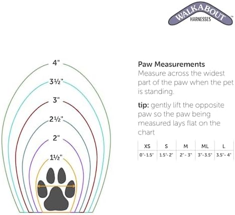WALKABOUT™ Toe'sUP Anti-Knuckling Aid | Supportive 2-in-1 Dog Boot and Paracord Solution for Paw and Pad Protection | Rapid Pain Relief & Corrective Leg Support for Scraping Dragging Injuries (ML)