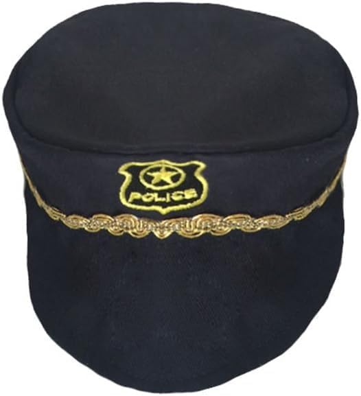 NACOCO Halloween Pet Policeman Costume - Dog and Cat Funny Clothes Outfit Apparel for Small Medium and Large Dogs(Navy Blue, M