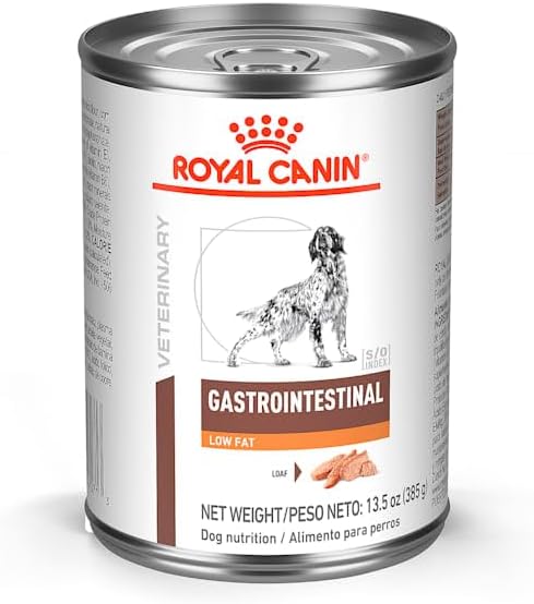 Royal Canin Veterinary Diet Canine Gastrointestinal Low Fat Adult Loaf Dog Food, 13.5 oz (Pack of 6)