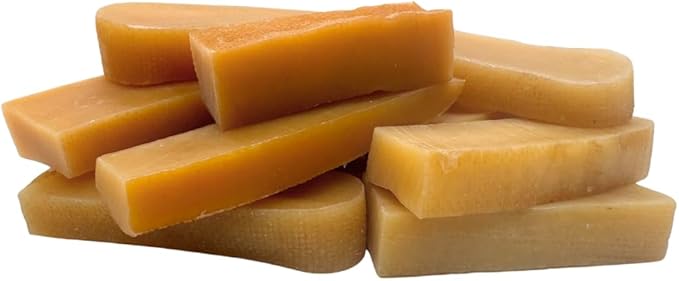 Premium Yak Cheese Himalayan Dog Chews - Natural Yak Chews for Large and Small Dogs - Yak Milk Dog Chew - Long-Lasting Treats Aggressive Chewers -Small, 1 Pound (14 Pieces)