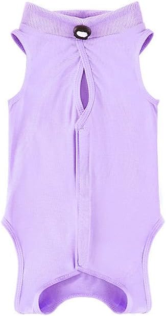 Cat Surgery Recovery Suit for Male Female Cat Onesie After Surgery Spay Surgical Abdominal Wound Skin Diseases E-Collar Alternative to Cone of Shame Kitten Body Post Suitical