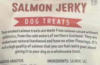 Trader Js Salmon Dog Treats (10 oz, Variety - Salmon Jerky, Salmon and Sweet Potato & Just Salmon Skins)