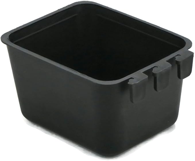 The ROP Shop 36-Pack - 16oz Black Cage Cup for Feed & Water for Poultry Ducks, Birds, Hamsters