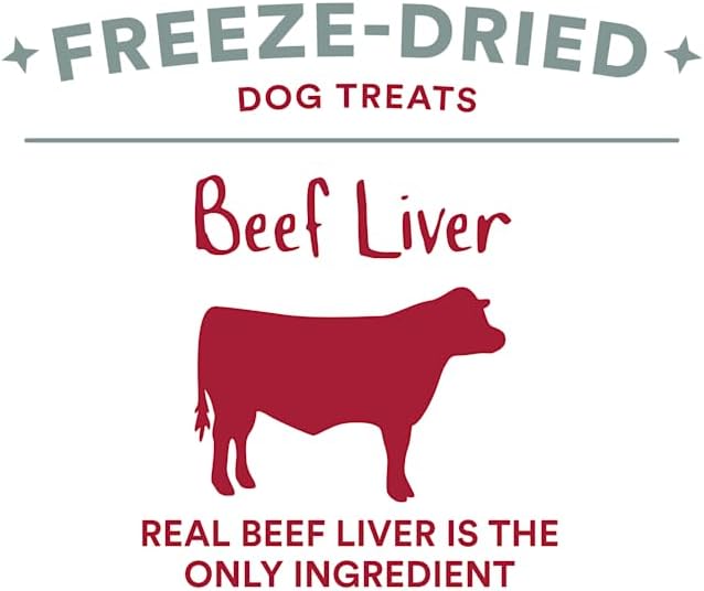 WholeHearted Beef Liver Freeze-Dried Dog Treats 9 oz.