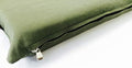 Luxurious Comfort Pet Dog Bed External Cover for Small and Large Dogs - Cover ONLY (36"x29" (34"x27"x3"), Canvas - Green)