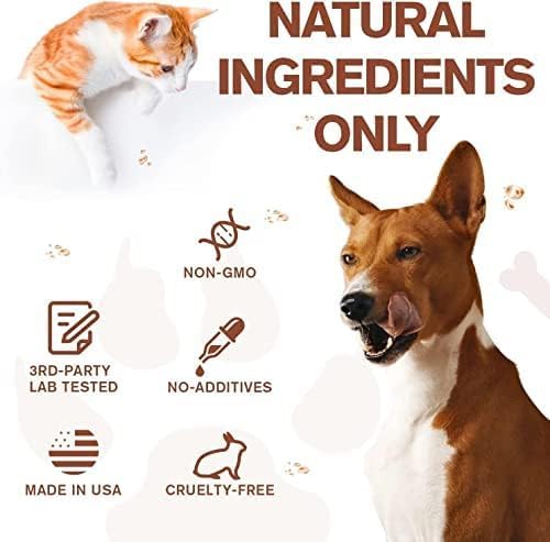 Неmp Oil for Dogs and Cats - Calming Drops Dog Relaxants - Help Pets with Anxiеty Strеss Slеep, Hip & Joints Support, Arthritis Sеizures Rеlief - Hеalth - Organic Pet Неmp Oil Drops (2 Pack)