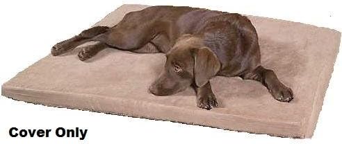 Dogbed4less SC External Replacement Cover for Medium Large 45"X27"X3" Microfiber Microsuede pet Bed - Replacement Cover only