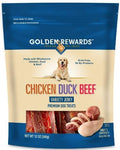 Generic Golden Rewards Chicken, Duck, and Beef Recipe Variety Flavor Dry Jerky Treats for All Dogs, 12oz