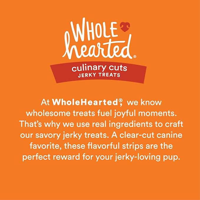WholeHearted Culinary Cuts Chicken Recipe Jerky Dog Treats 16 oz.