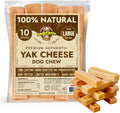 Tibetan Dog Chew 2 lb Yak Cheese Dog Chews, Handmade Treats for Large Dogs, Long-Lasting, Easy to Digest, Grain-Free, Gluten-Free, Supports Dental Health, Ideal for Aggressive Chewers, Bulk