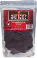 Scout & Zoe's 100% Kangaroo Dog Treats: No Fillers, No Carbohydrates or Grain, No Preservatives, Only a Touch of Sea Salt - Crafted with Love, All Natural Dog Treats Made in USA - 5pack