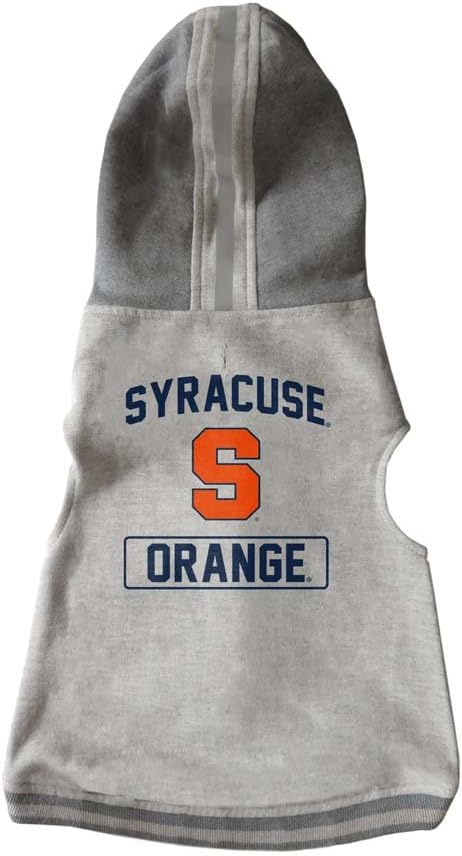 Littlearth NCAA Unisex NCAA Pet Hooded Crewneck with Team Logo and Name
