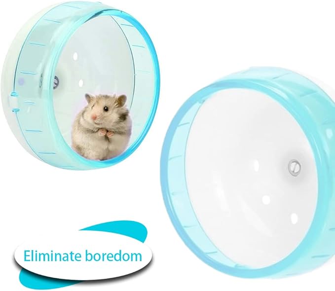 Silent Wheel Small Non-Slip Pets Running Sports Exercise Wheel for Small Animal Hamster 4.7In Diameter