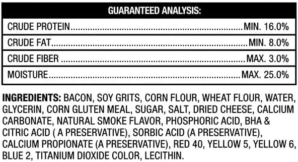 Ol' Roy Bark'n Bac'n Dog Treats, Cheezy, 25 oz - (Pack of 2)