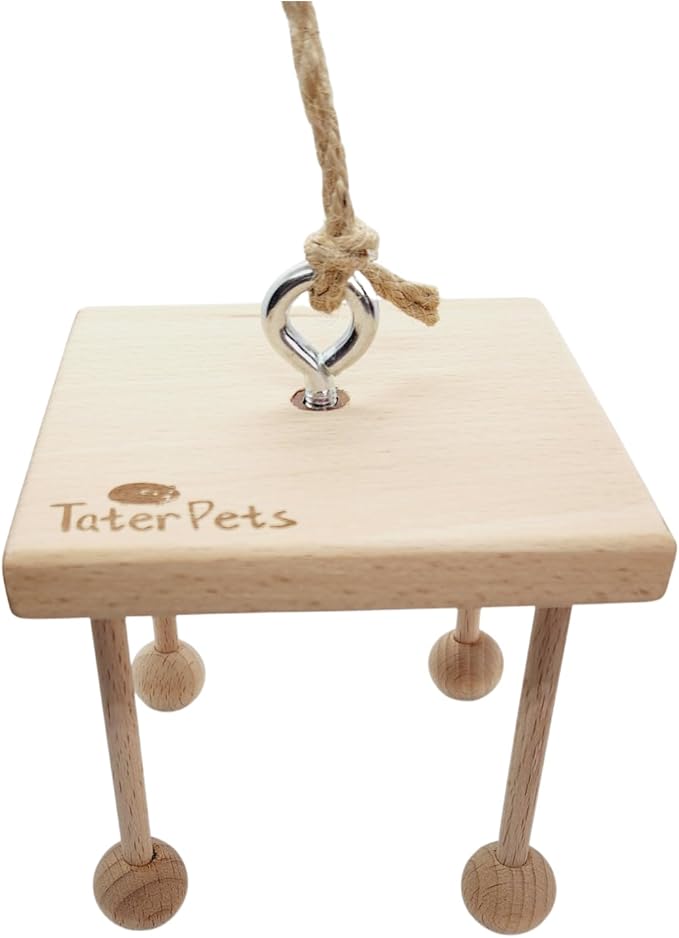 Enrichment Toy Turning Hanging for Guinea Pigs, Rabbits, Birds, Rats and Other Small Pets! Load with Veggies and Fruit (3 Toy Set!)