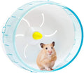 Silent Hamster Wheel - Exercise Wheel for Syrian Hamsters - Quiet Spinner Running Wheel for Small Animals - Pet Hamsters Gerbils Mice Rats Guinea Pig Hedgehog Exercise Wheel Toy